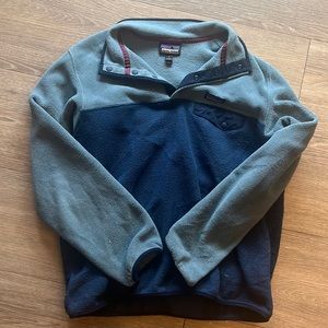 Patagonia fleece half button up